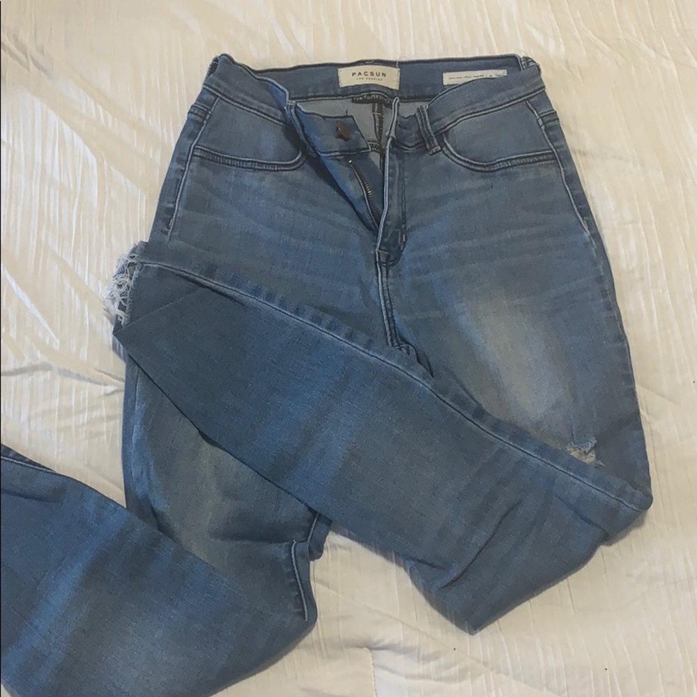 Pacsun High Rose Ankle Jegging